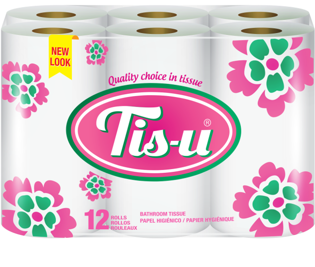 Bath Tissue - Floral Design (800x618), Png Download