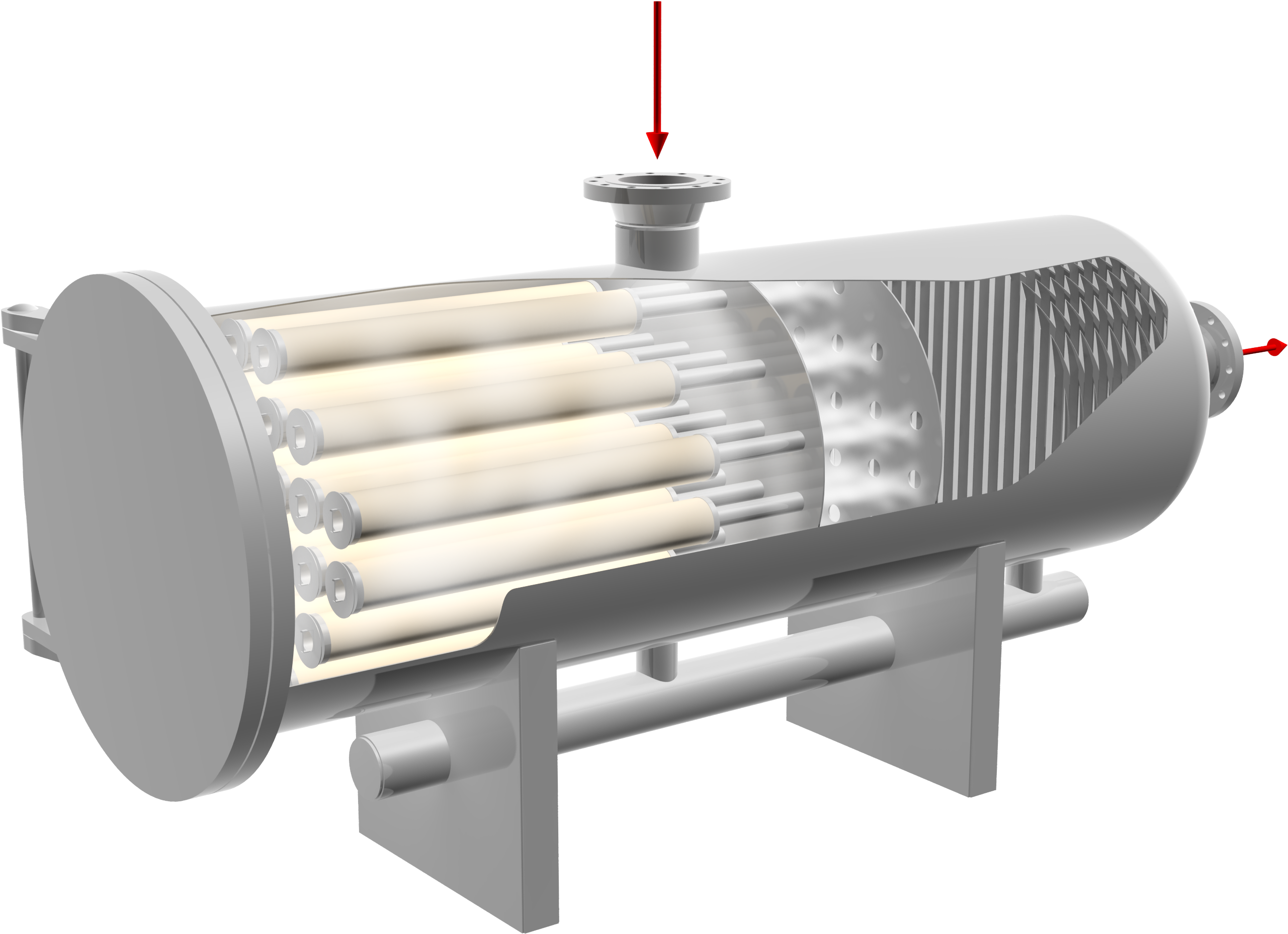 Horizontal Filter Separator - Rich Gas Filter Separator (3840x2160), Png Download