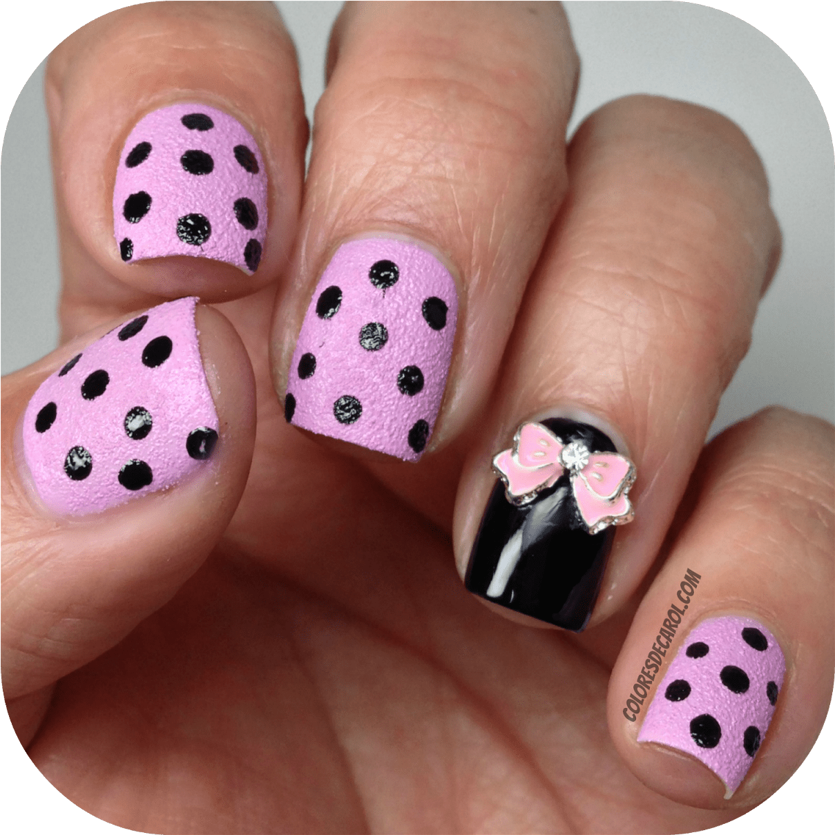 Colores De Carol Pueen 3d Nail Art Decoration Cute - Decoration Nail (1600x1600), Png Download