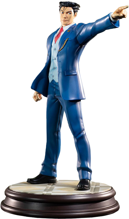 Ace Attorney Duel Destinies - Ace Attorney (530x860), Png Download
