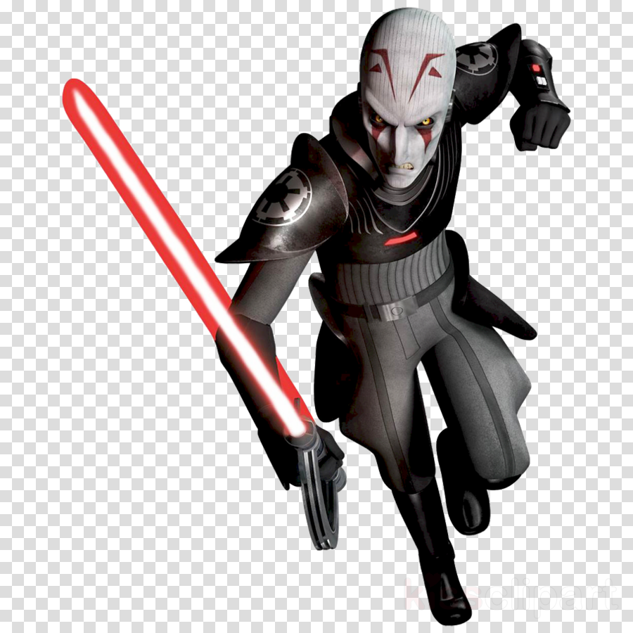 Star Wars Inquisitor Png Clipart The Inquisitor Anakin - Fathead Star Wars The Inquistor Peel And Stick Wall (900x900), Png Download