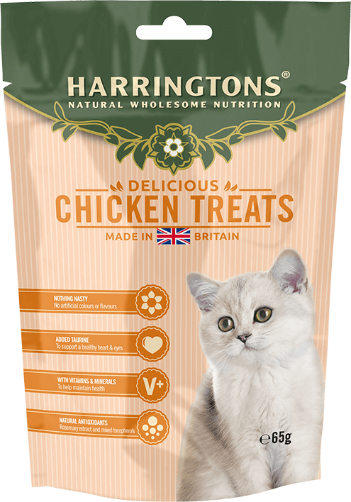 Harringtons Cat Treats With Chicken - Harrington Cat Treats (495x708), Png Download