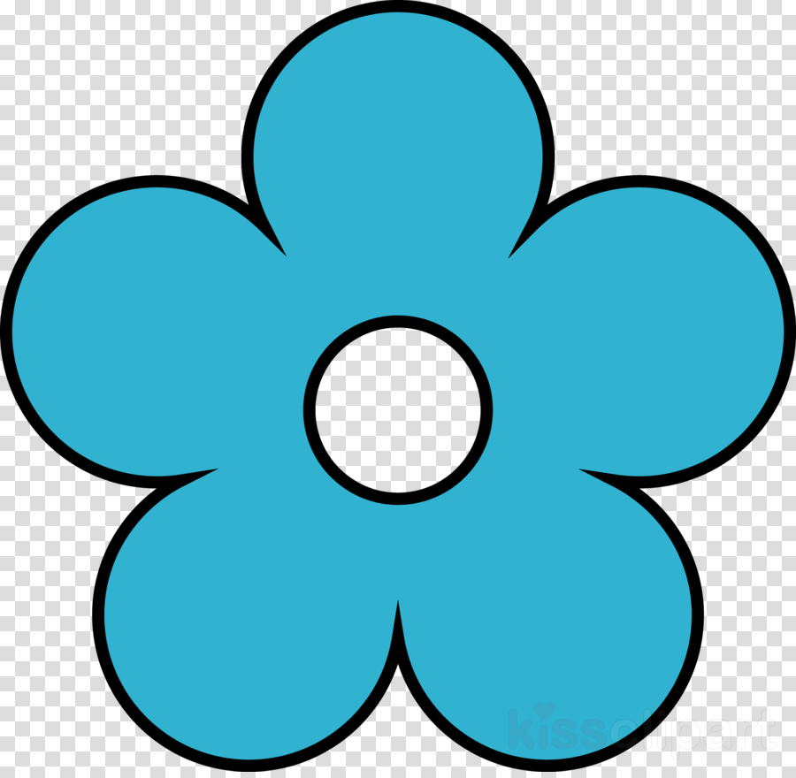 Scooby Doo Flowers Png Clipart Daphne Scooby-doo Clip - Blue Flower Png Clipart (900x880), Png Download