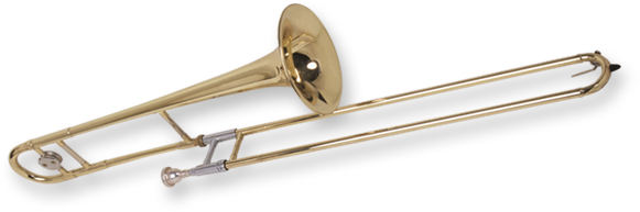 A Versatile Professional Trombone Quartet - Types Of Trombone (1800x500), Png Download
