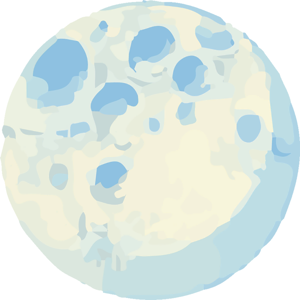 Moon - Circle (1024x1024), Png Download