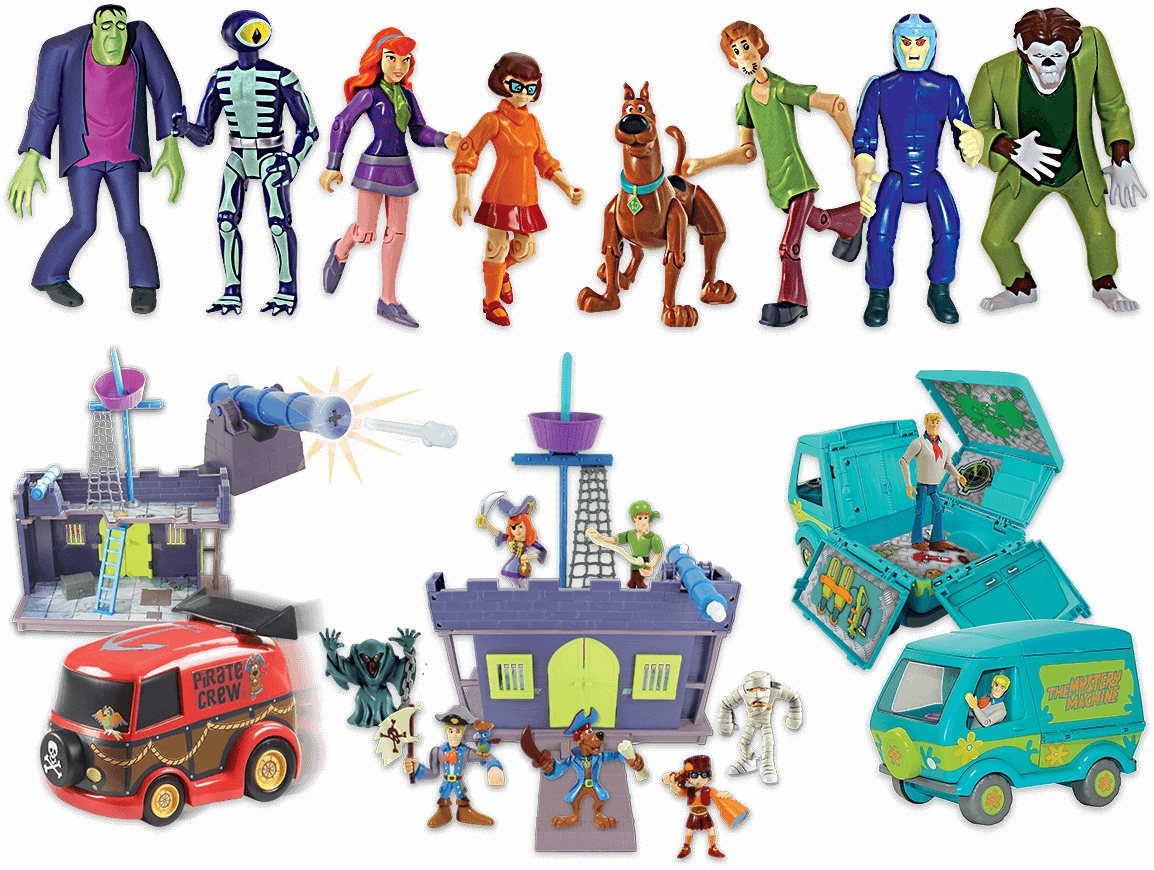 Buy It Here - Scooby Doo Pirate Fort And Action Figure (1154x870), Png Download