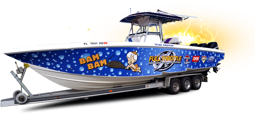 Boat Wraps Done In Orlando By Technowraps - Wraps For A Boat (957x420), Png Download