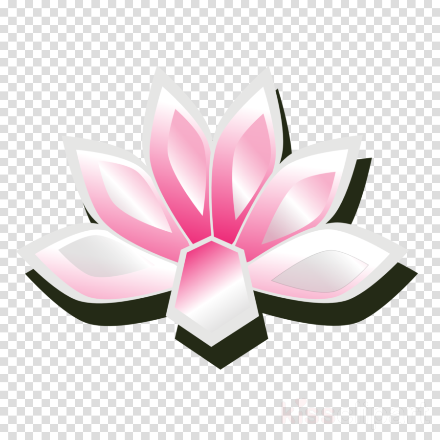 Lotus Flower Abstract Png Clipart Sacred Lotus Clip - Png Record Vinyl Hd (900x900), Png Download