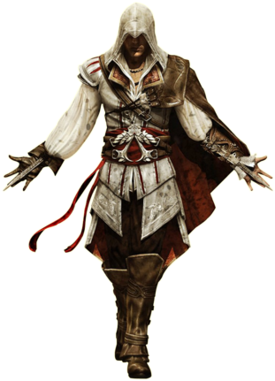 Assassin's Creed Png, Download Png Image With Transparent - Assassin's Creed Brotherhood Main Character (800x500), Png Download