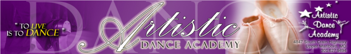 Artistic Dance Academy (1200x400), Png Download