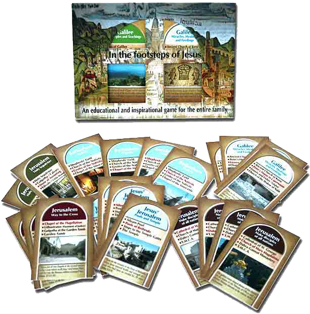 "in The Footsteps Of Jesus" - Flyer (650x650), Png Download