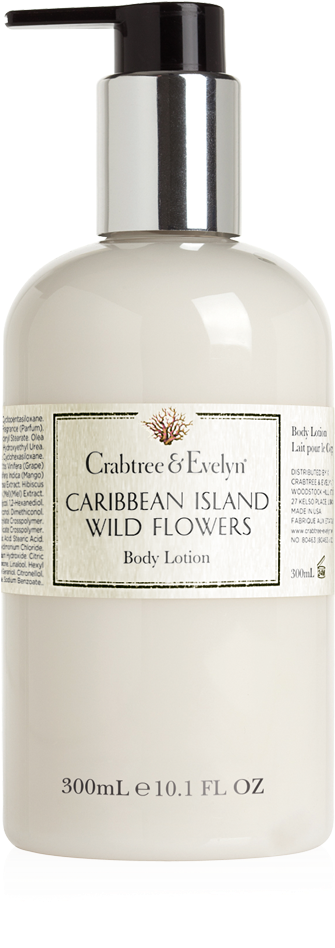 Crabtree & Evelyn Caribbean Island Wild Flowers Body - Caribbean Island Wild Flowers Body Lotion Body Lotion (1000x1000), Png Download