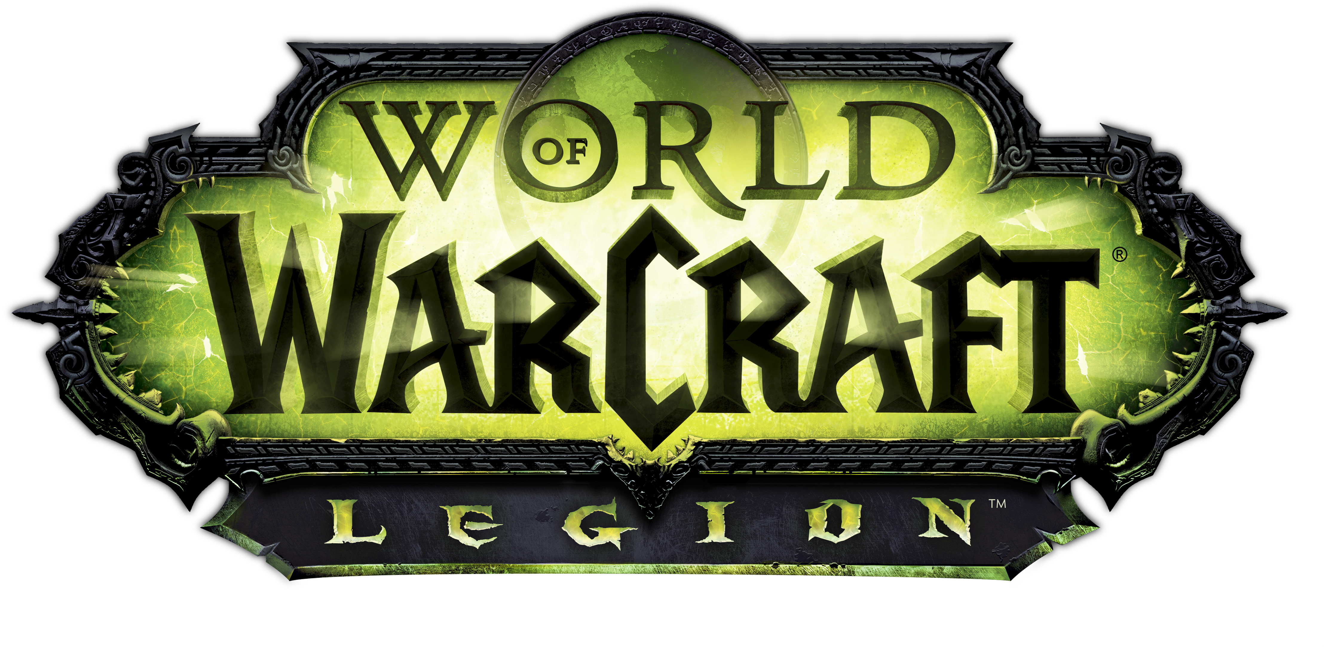 World Of Warcraft Legion Logo Png (5203x2775), Png Download