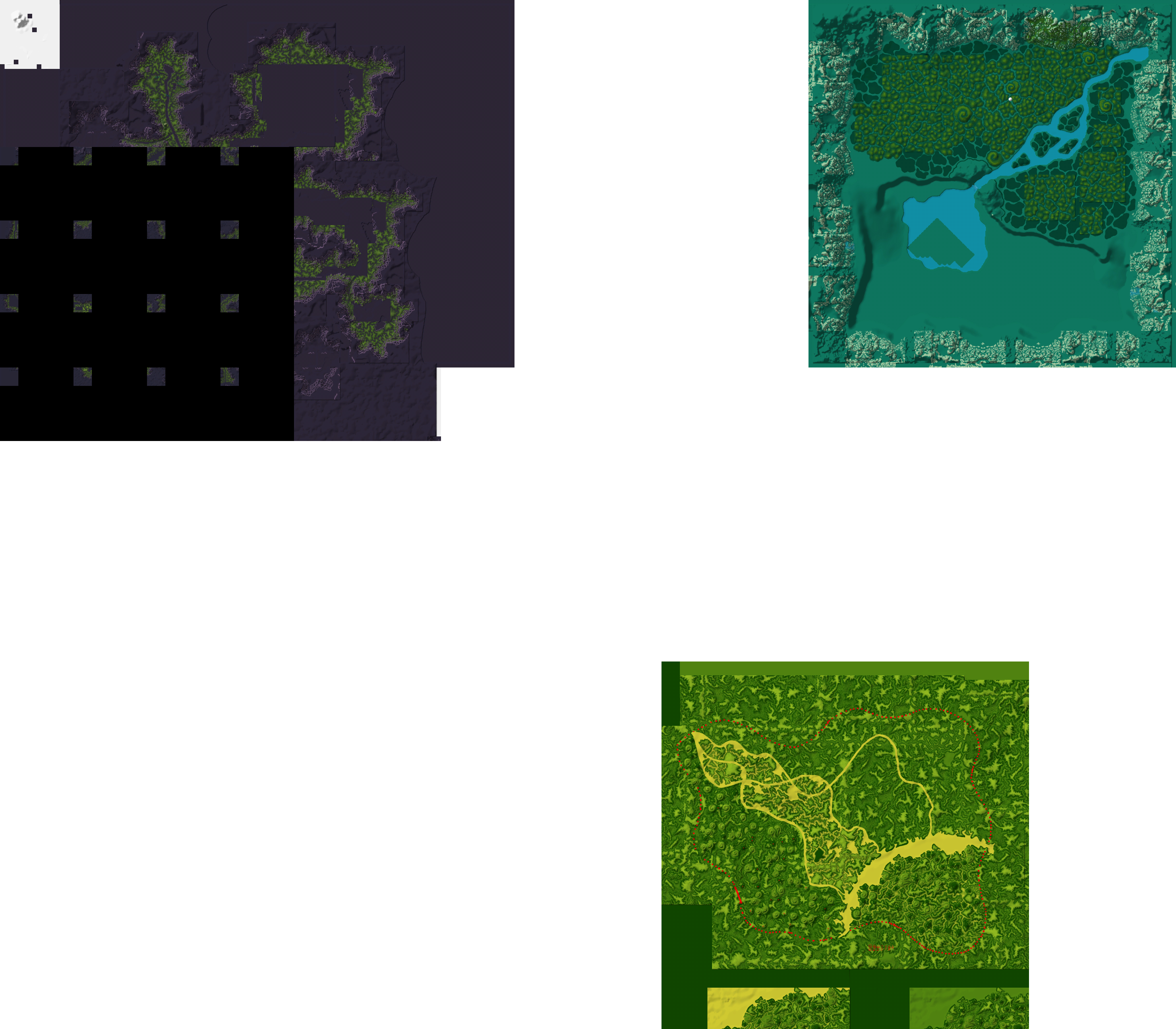 Unfortunately, The Minimap In The Game Files Is Very - Motif (4096x3584), Png Download