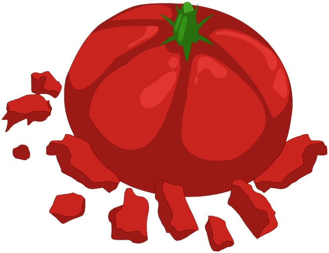 ~dodo - Cabeca De Tomate Png (1100x647), Png Download