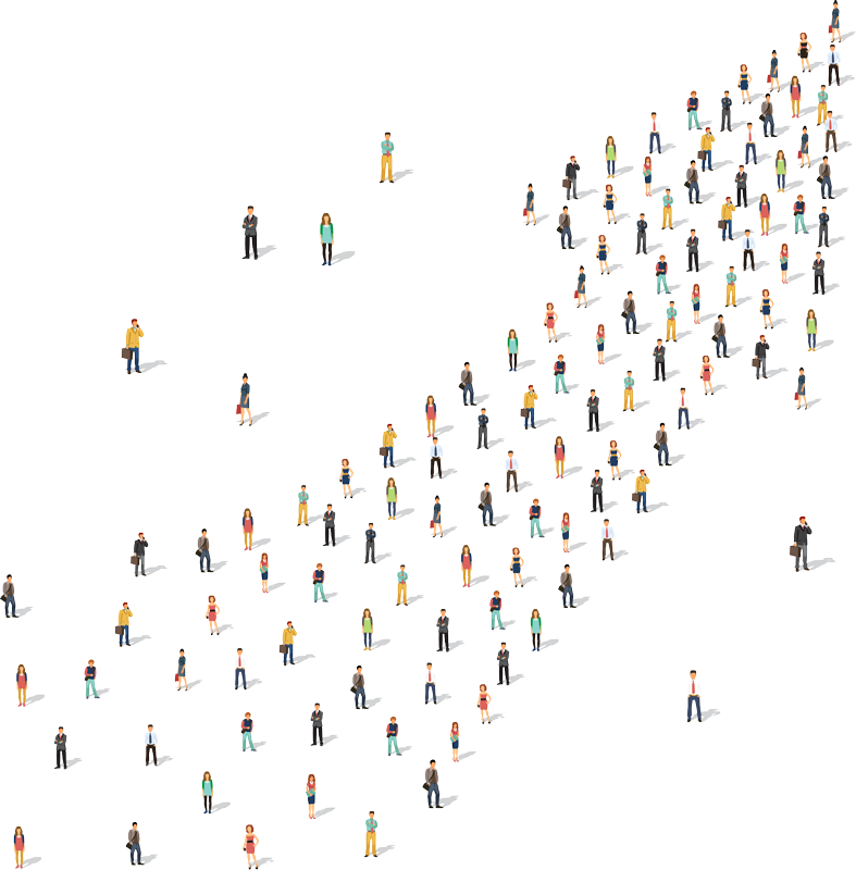 If I Have A Solid Seo Strategy, Should I Still Run - People Arrow (787x800), Png Download