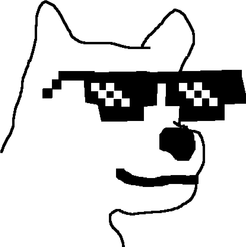 Bad Doge (1000x1000), Png Download