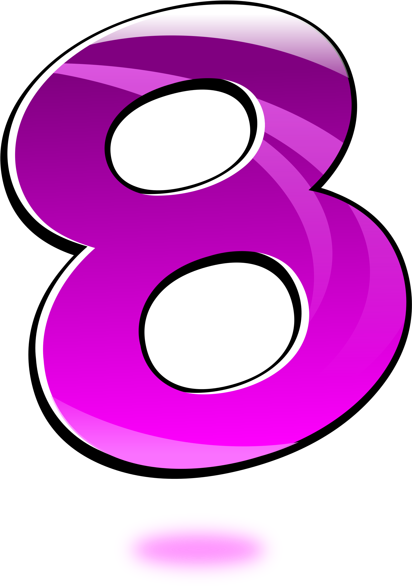 Number 8 Png - Number 8 Clipart (2400x2400), Png Download
