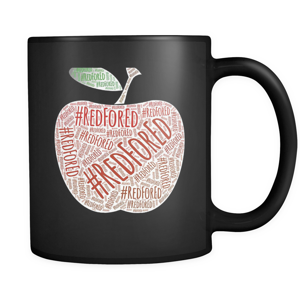 Red For Ed Apples - 1 Year Anniversary Vintage (1024x1024), Png Download