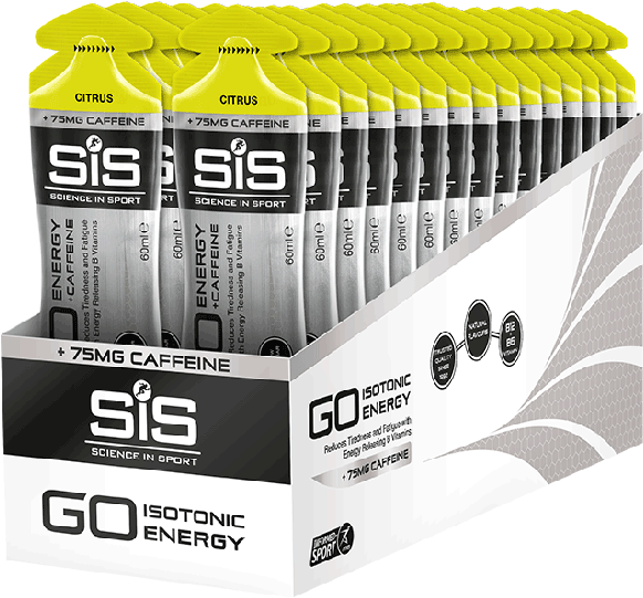 Go Energy Caffeine Gel - Sis Go Isotonic Energy Gels Apple 30 X 60ml (700x700), Png Download