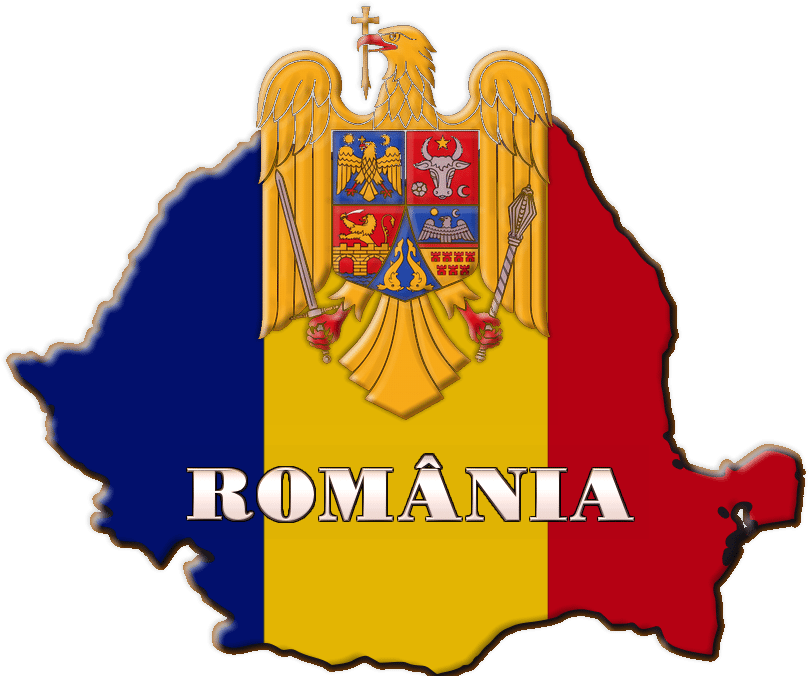 Thousands Protest In Romania Over High-level Corruption - Escudo Y Bandera Rumania (827x675), Png Download