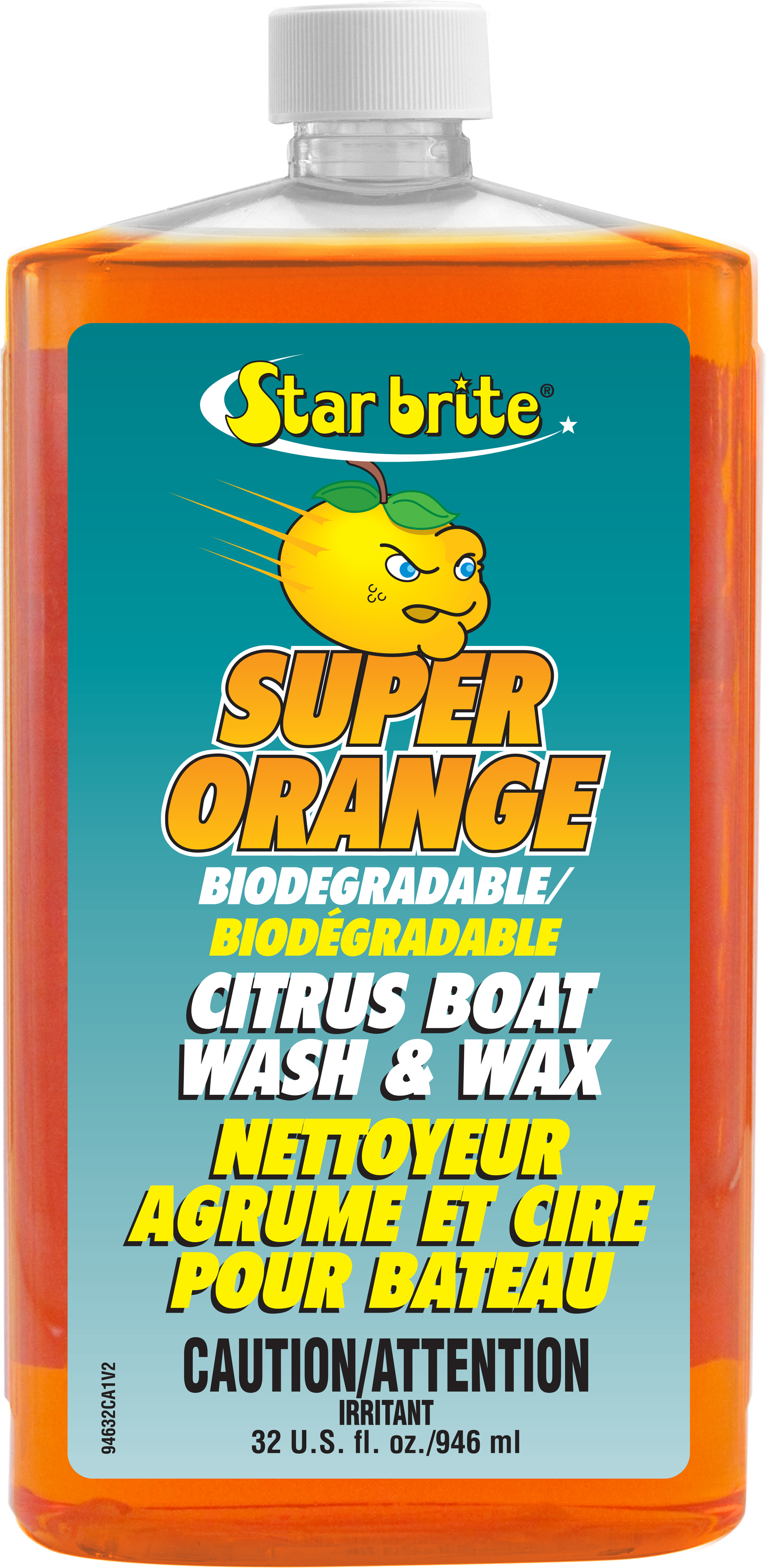 A1 94632c - Starbrite Super Orange Biodegradable Citrus Bilge Cleaner (1951x4000), Png Download