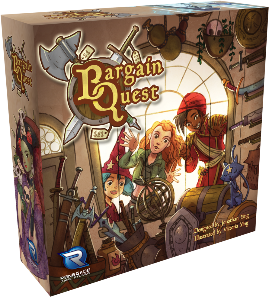 Bargainquest 3d Box Rgb - Bargain Quest (1000x1000), Png Download