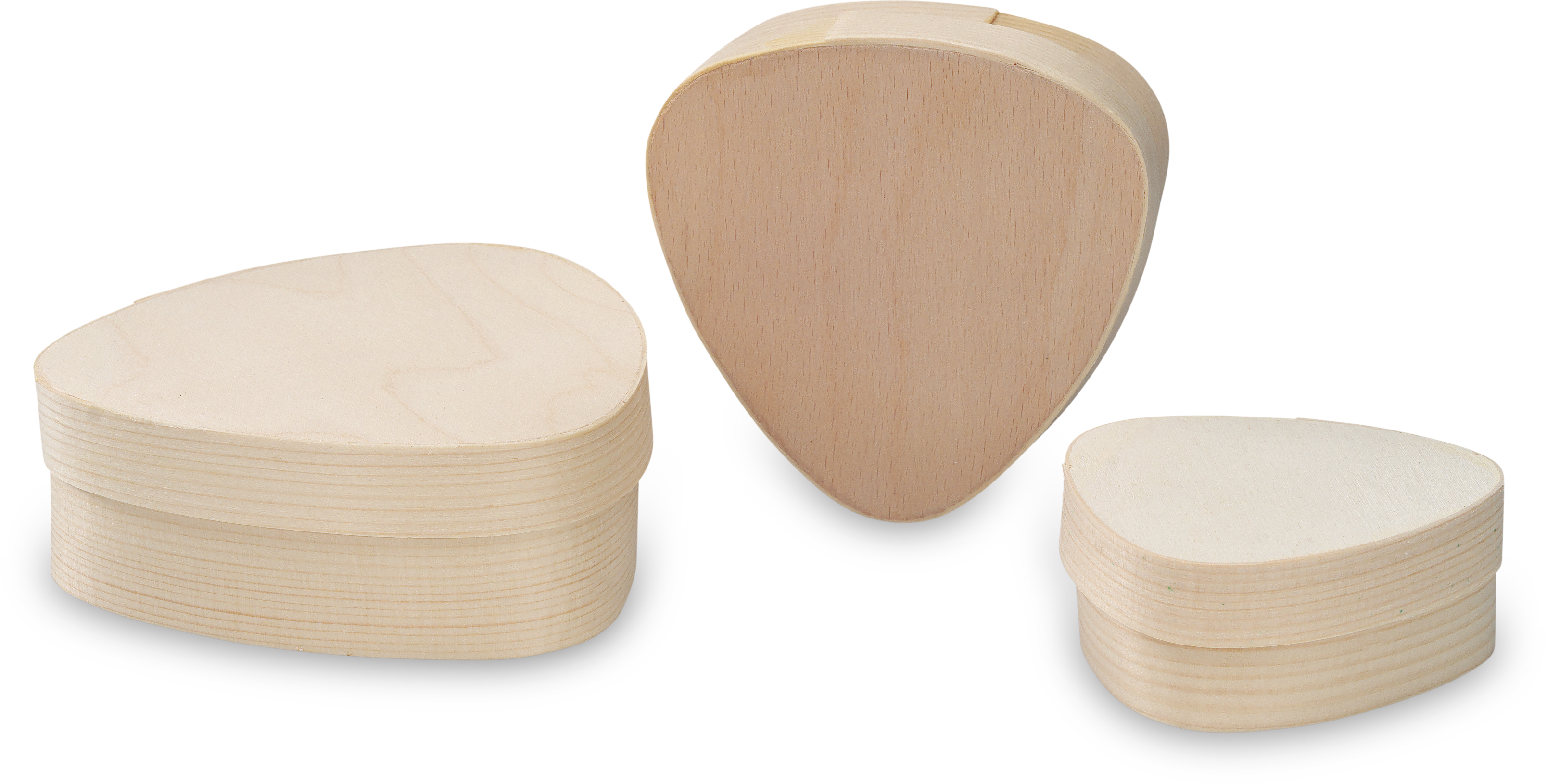 Wooden Chip Boxes Colour & Ironprint Wooden Chip Boxes - Wood Cheese Box (3216x1630), Png Download