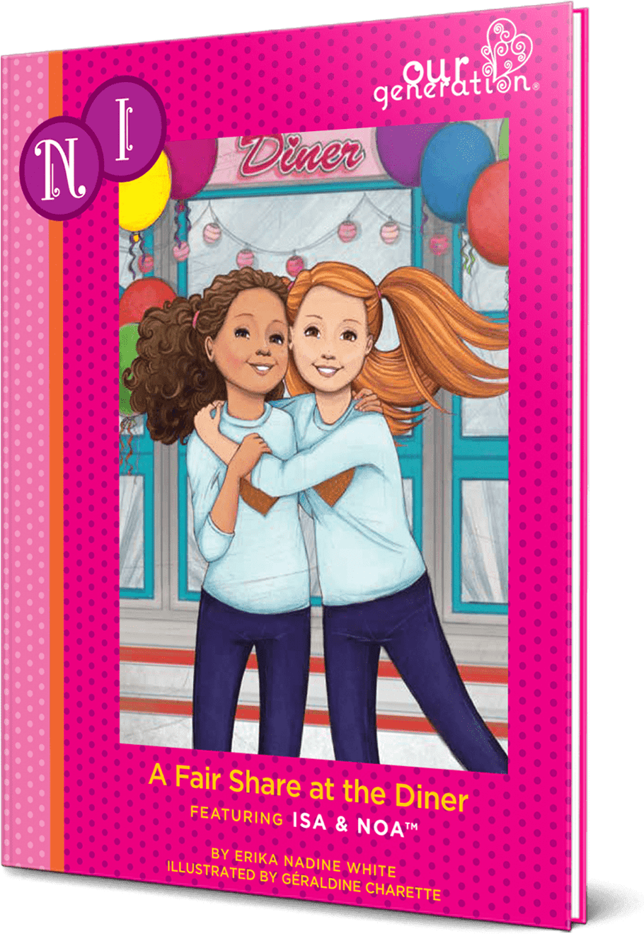 A Fair Share At The Diner - Isa Our Generation Doll (909x1326), Png Download