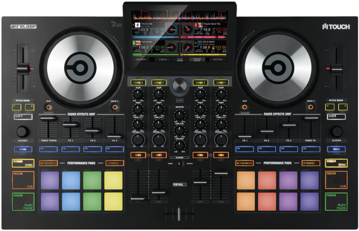 Reloop Touch Dj Controller (768x768), Png Download