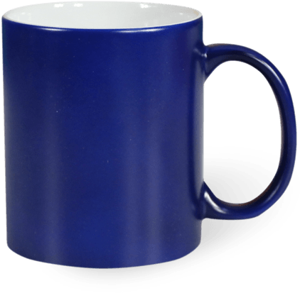 Taza Azul De Color Cambiante 11 Oz - Taza Azul Para Sublimar (600x653), Png Download