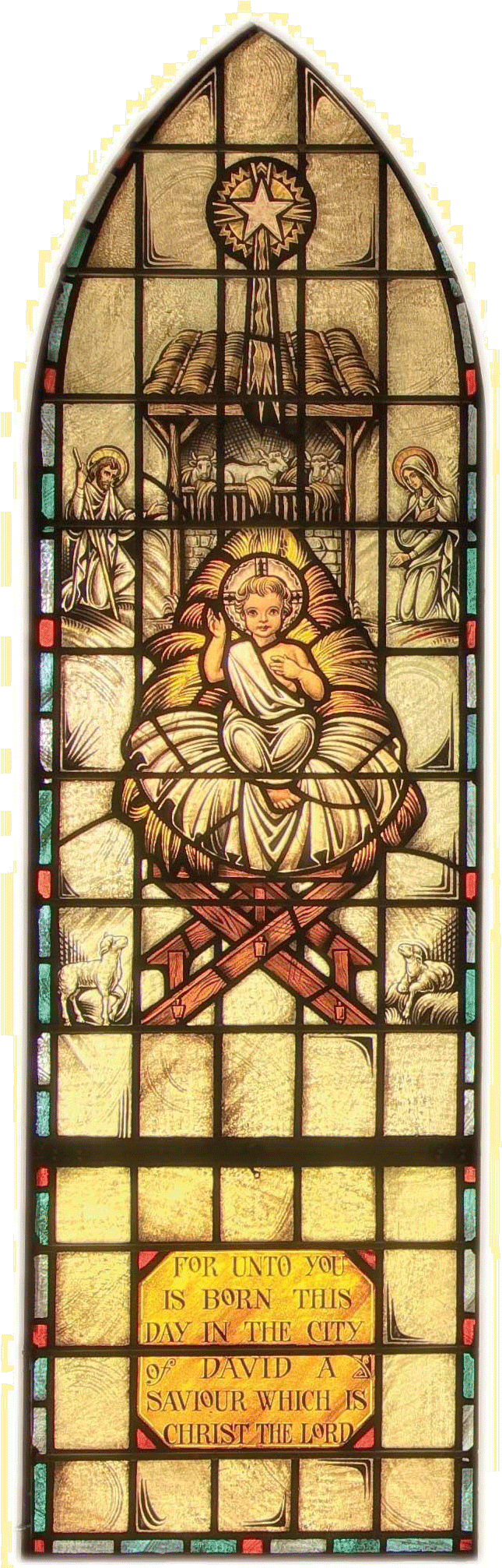 Zoom In Read More - Stained Glass (757x2028), Png Download