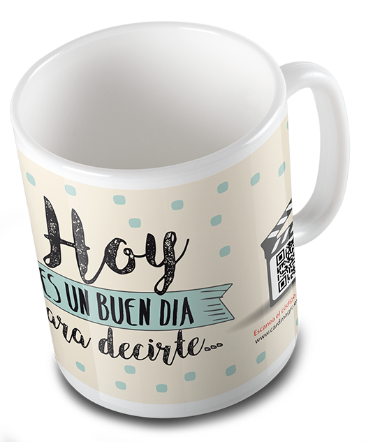 Más Que Una Taza - Hoy Es Un Buen Día (524x633), Png Download