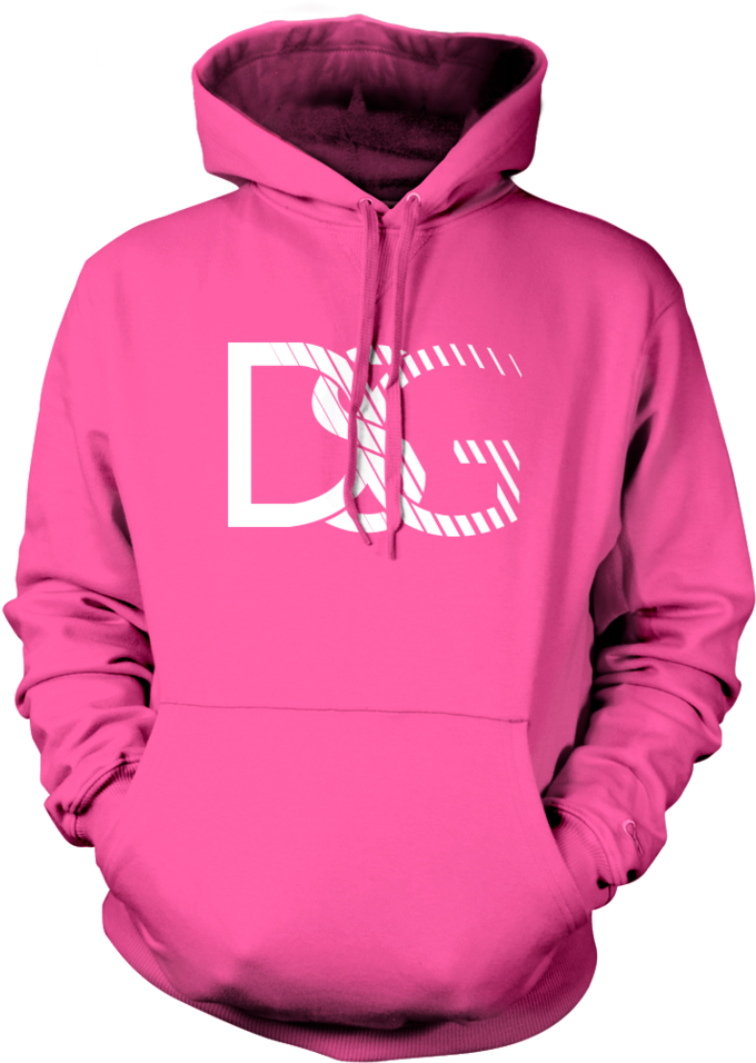 Hot Pink Gradient Hoodie - Violent Gentlemen Unite Shirt (713x1024), Png Download