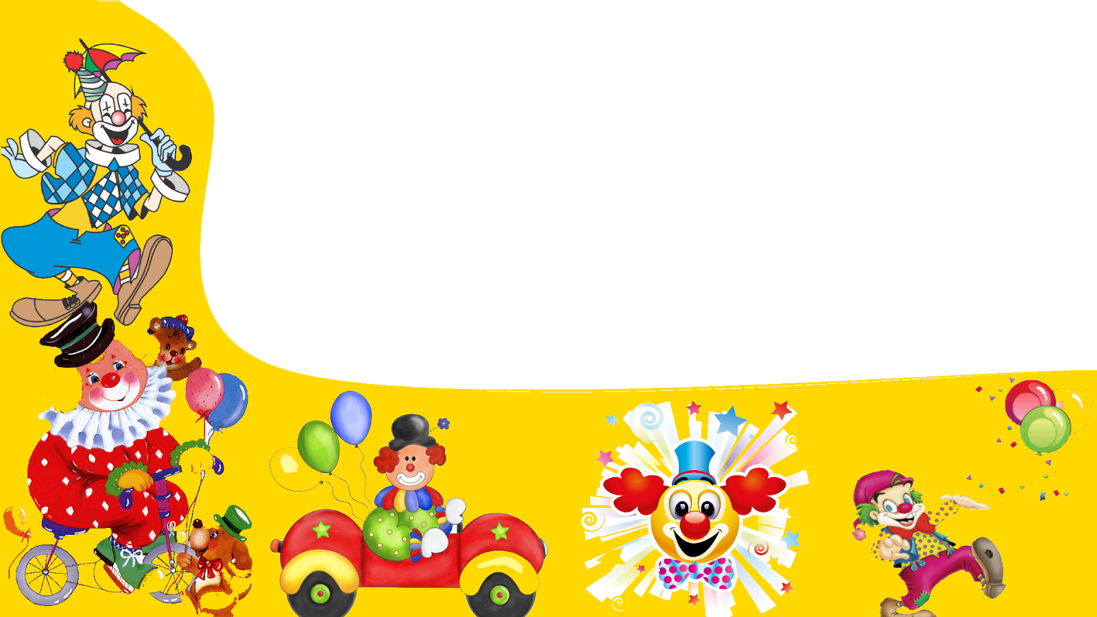 Carnaval 2014 Png For Kids - Clown Profile Abstract Design Throw Blanket (1600x900), Png Download