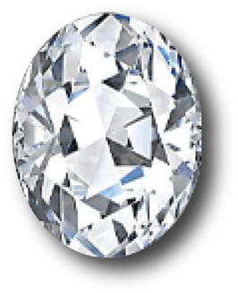 Oval - 925 Sterling Silver Oval Cubic Zirconia Luxury Women's (1000x1000), Png Download