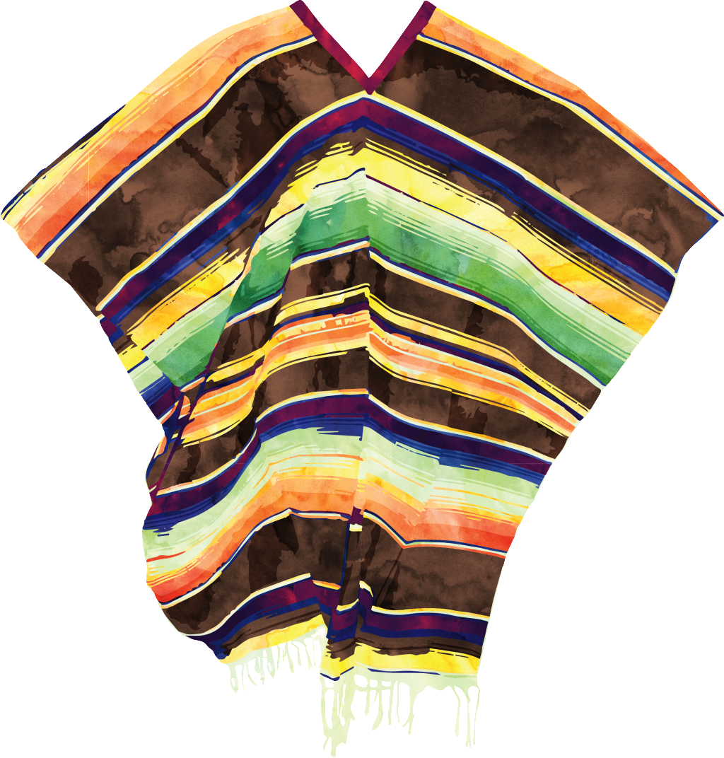 Retro Striped Cloth Cartoon Transparent - Illustration (1024x1072), Png Download