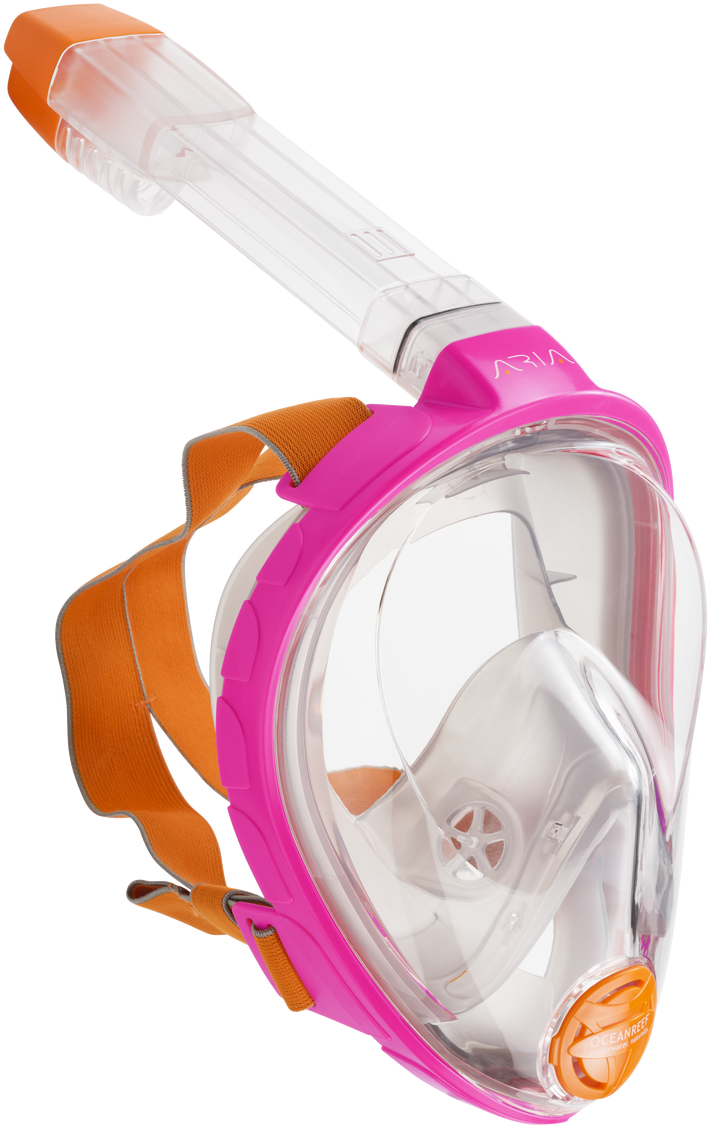 Click To Enlarge - Ocean Reef Aria Full Face Snorkel Mask (853x1280), Png Download