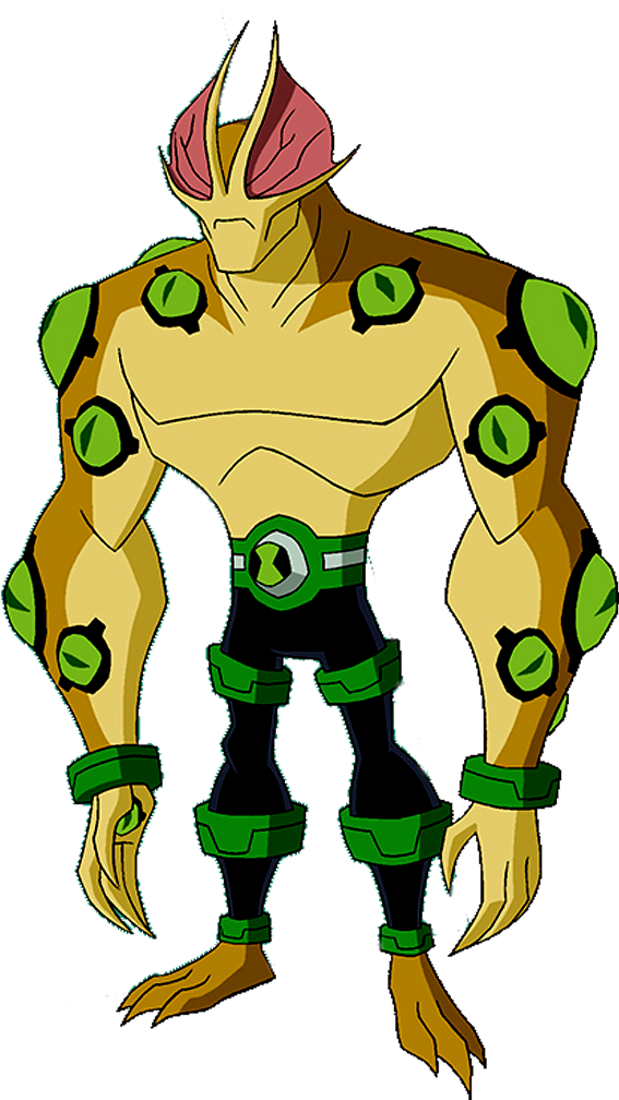 Ben 10 Em Png - Ben 10 Aliens (768x1024), Png Download