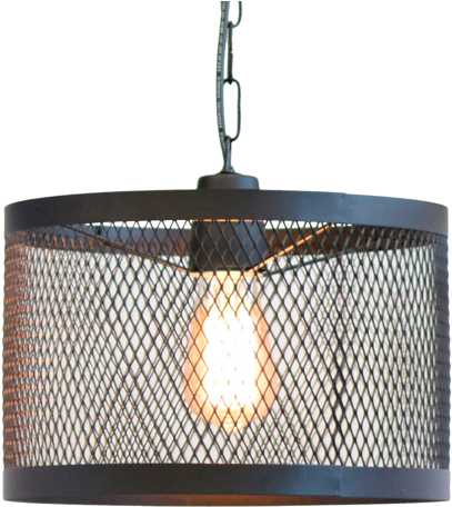 Colgantes Con Pantalla De Malla Metálica Y Cadena Linea - Upper Mesa Falls (600x600), Png Download