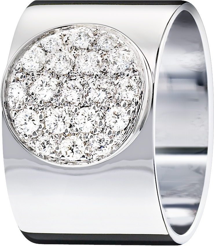 Anthéa Ring - Bague Athena Dinh Van (850x850), Png Download