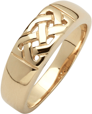Celtic Knot - Celtic Knot White Gold Ring (600x600), Png Download