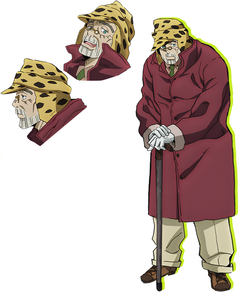 Joseph Part 4 Key Art - Joseph Joestar Parte 4 (841x1000), Png Download