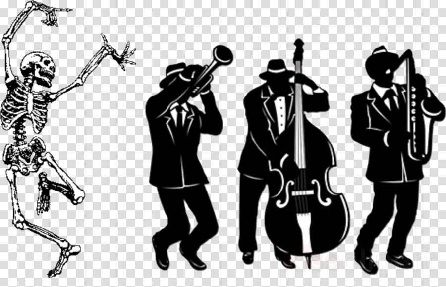 Download Great 20's Jazz Trio Silhouette Cutout Decorations - Great 20's Jazz Trio Silhouette Cutout Decorations (900x580), Png Download