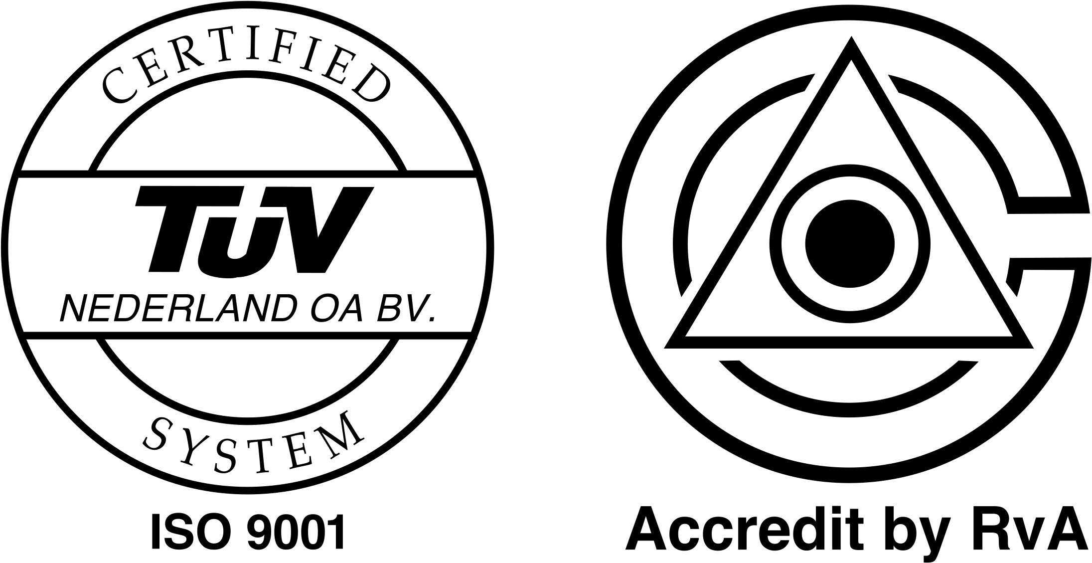 Iso 9001 Vca Tuv Logo Png Transparent - Iso 9001 (2400x2400), Png Download