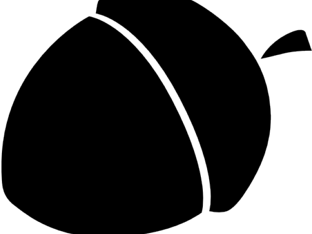 Acorn Clipart Simple - Purple Acorn Clipart (640x480), Png Download