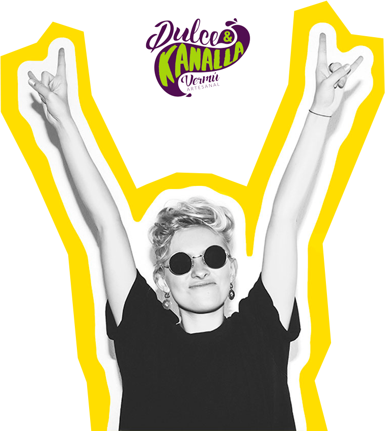 Chica Vermut Kanalla - Dia Mundial Del Rock (834x866), Png Download