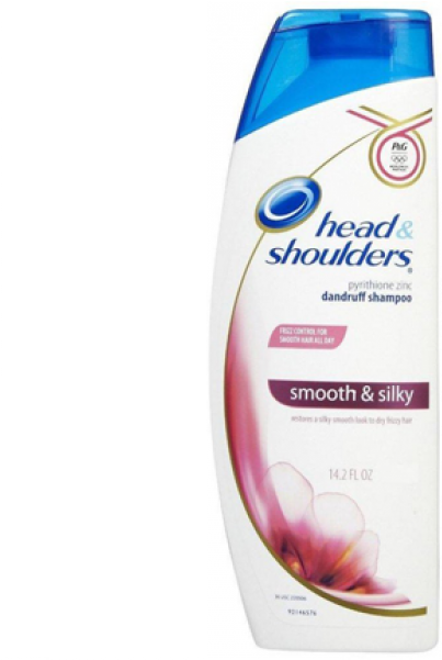 Head And Shoulders Anti Dandruff Smooth And Silky Shampoo, (600x780), Png Download
