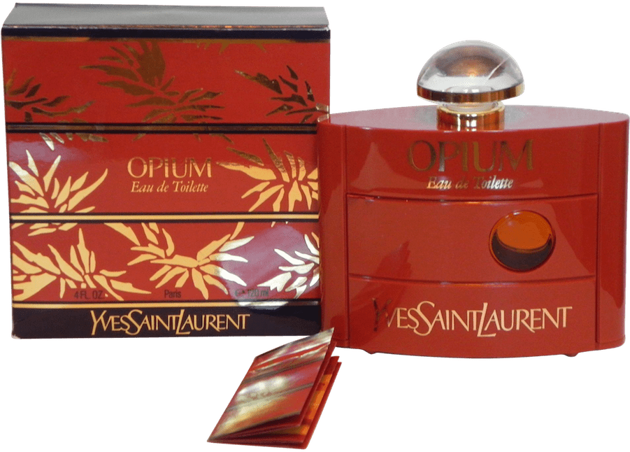Opium Yves Saint Laurent Controversial - Box (900x900), Png Download