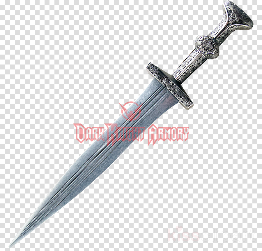 Download King Arthur Medieval Dagger Replica Clipart - Checkerboard Orange By Tinag - Orange Wallpaper Pattern (900x860), Png Download